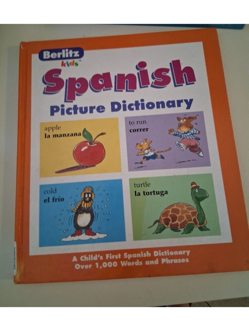 Spanish Picture Dictionary Children's Hardcover Non-Fiction Book